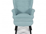 Serene Oban Duck Egg Fabric Chair And Stool Thumbnail