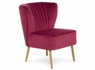 Serene Prestwick Ruby Fabric Chair And Stool Thumbnail