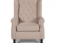 Serene Perth Mink Fabric Chair Thumbnail