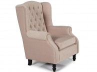 Serene Perth Mink Fabric Chair Thumbnail