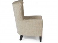 Serene Dunbar Mink Fabric Chair Thumbnail
