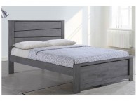 Sleep Design Gawsworth 5ft Kingsize Grey Wooden Bed Frame Thumbnail