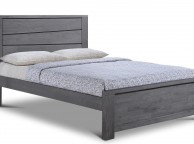Sleep Design Gawsworth 5ft Kingsize Grey Wooden Bed Frame Thumbnail