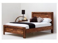 Sleep Design Chester 5ft Kingsize Rustic Wooden Bed Frame Thumbnail