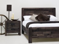 Sleep Design Chester 5ft Kingsize Teak Wooden Bed Frame Thumbnail