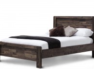 Sleep Design Chester 4ft6 Double Teak Wooden Bed Frame Thumbnail