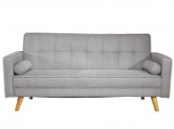 Sleep Design Boston Grey Fabric Sofa Bed Thumbnail