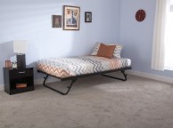 GFW Memphis 3ft Single Black Metal Day Bed with Underbed Thumbnail