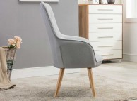 Sleep Design Coven Light Grey Fabric Chair Thumbnail