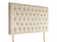 Rest Assured Florence 5ft Kingsize Headboard In Sandstone Or Tan Fabric BUNDLE DEAL Thumbnail