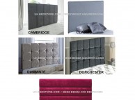 Vogue 6ft Super Kingsize End Lift Ottoman Bed Base (Choice Of Colours) Thumbnail