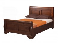 Sweet Dreams Jackdaw 4ft6 Double Mahogany Finish Wooden Bed Frame Thumbnail