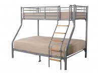 Sweet Dreams Thor Metal Triple Sleeper Bunk Bed Thumbnail