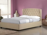 Sweet Dreams Toronto 4ft6 Double Wheat Fabric Ottoman Bed Frame Thumbnail