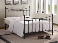 Time Living Florida 4ft6 Double Black Metal Bed Frame Thumbnail