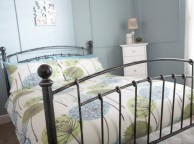 GFW Brompton 4ft6 Double Metal Bed Frame In Pewter Thumbnail