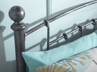 GFW Brompton 4ft6 Double Metal Bed Frame In Pewter Thumbnail