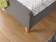 GFW Ashbourne 3ft Single Dark Grey Fabric Bed Frame Thumbnail