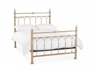 Bentley Designs Krystal 4ft6 Double Rose Gold Metal Bed Frame Thumbnail