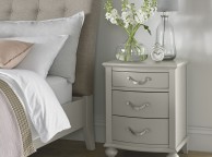 Bentley Designs Montreux Urban Grey 3 Drawer Bedside Thumbnail