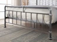 Flintshire Cilcain 4ft6 Double Silver Metal Bed Frame Thumbnail