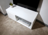 GFW Polar White Gloss LED TV Unit Thumbnail