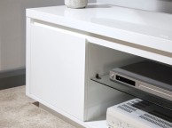 GFW Polar White Gloss LED TV Unit Thumbnail