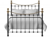 OBC Selkirk 4ft 6 Double Satin Black Metal Bed Frame Thumbnail