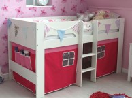 Flexa Jessie Childrens Mid Sleeper Bed Thumbnail