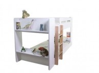 Flair Furnishings Joey Junior White Bunk Bed Thumbnail