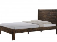 Sleep Design Astbury 4ft6 Double Teak Finish Wooden Bed Frame Thumbnail