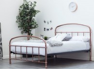 Sleep Design Lichfield 4ft6 Double Copper Finish Metal Bed Frame Thumbnail