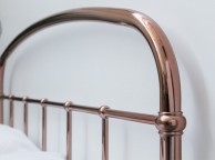 Sleep Design Lichfield 5ft Kingsize Copper Finish Metal Bed Frame Thumbnail