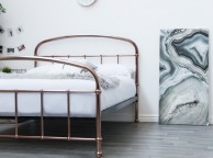 Sleep Design Lichfield 4ft6 Double Copper Finish Metal Bed Frame Thumbnail