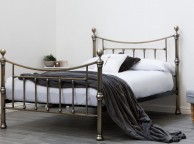 Sleep Design Stratford 4ft6 Double Antique Brass Metal Bed Frame Thumbnail