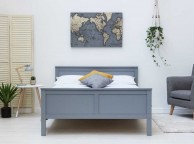 Sleep Design Tabley 5ft Kingsize Grey Wooden Bed Frame Thumbnail