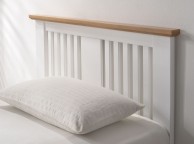 Flintshire Halkyn 3ft Single White And Oak Finish Guest Bed Thumbnail