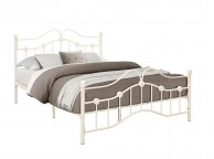 Birlea Canterbury 4ft Small Double Cream Metal Bed Frame Thumbnail