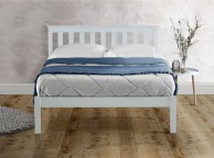 Birlea Denver 4ft Small Double White Wooden Bed Frame Thumbnail