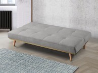 Birlea Snug Light Stone Grey Fabric Sofa Bed Thumbnail