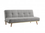 Birlea Snug Light Stone Grey Fabric Sofa Bed Thumbnail