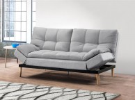 Birlea Squish Light Stone Grey Fabric Sofa Bed Thumbnail