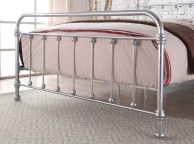 Sleep Design Esher 5ft Kingsize Chrome Metal Bed Frame Thumbnail
