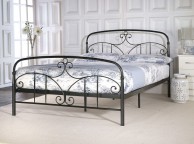 Limelight Musca 5ft Kingsize Black Metal Bed Frame Thumbnail