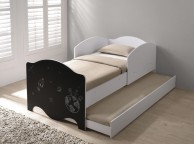 Flintshire Casey 3ft Single White Wooden Day Bed With trundle Thumbnail