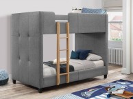 Flair Furnishings Frankie Bunk Bed In Light Grey Thumbnail