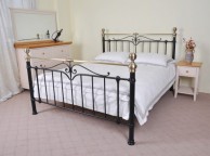 Limelight Sigma Black 4ft6 Double Metal Bed Frame Thumbnail