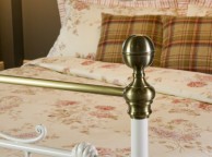 Limelight Sigma Ivory 4ft6 Double Metal Bed Frame Thumbnail