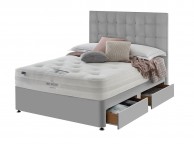 Silentnight Enchant 4ft Small Double 1000 Mirapocket And Memory Foam Divan Bed Thumbnail