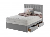 Silentnight Spirit 6ft Super Kingsize 2000 Mirapocket And Memory Foam Divan Bed Thumbnail